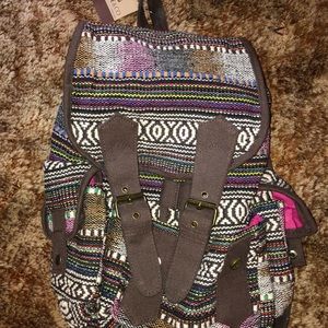 BNWT Tribal Print Backpack